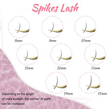 Premade Spikes Lashes Premium Fluffy Eyelashes