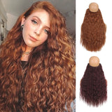 Synthetic 24inch Invisible Hair Wire Without No Clip Hair Extension