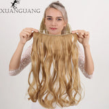 Synthetic 24inch Invisible Hair Wire Without No Clip Hair Extension