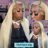 613 Lace Frontal Wigs Human Hair Colored Honey