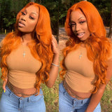 Ginger Orange Lace Wig Body Wave Wig