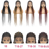 36 Inches Full Lace Box Braided Wig