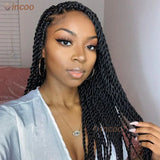 26 Inch Braided Wigs For Black Women