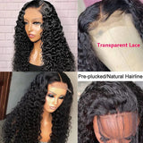 Kinky Curly Lace Wigs T Part Lace Wigs Natural Black